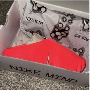 Nike Mind 001 Solar Red Mule Slip-On Sneakers Women’s New